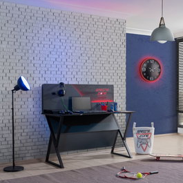 Hanah Home Escritorio de Estudio Gaming Zone Antracita